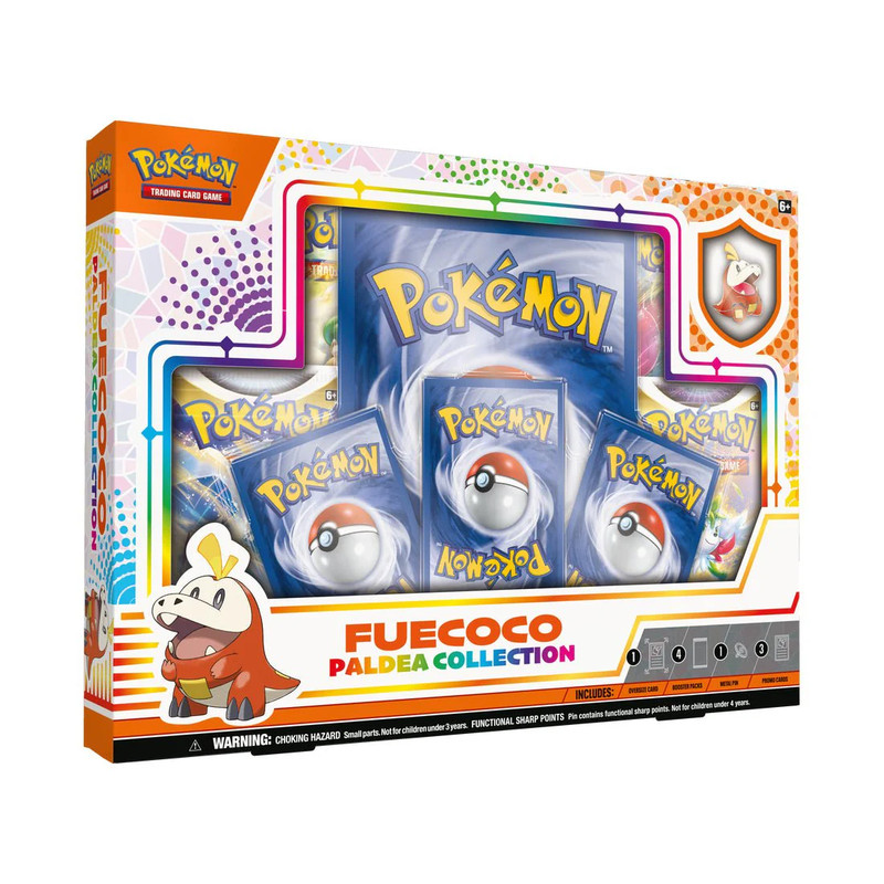 Pokémon TCG : Paldea Pin Collection – Quaxly - بطاقة بوكيمون